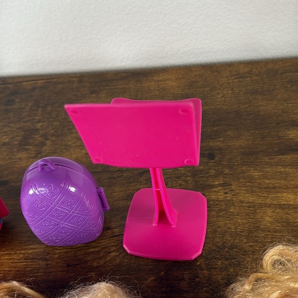 Barbie Doll Collection with Pink and Yellow Outfits set Of 8 Barbies & 4 Toys - Picture 8 of 12